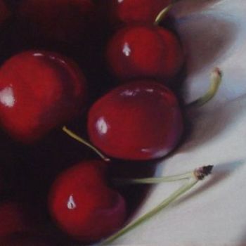 Ζωγραφική με τίτλο "cherries" από Giao Nguyen, Αυθεντικά έργα τέχνης