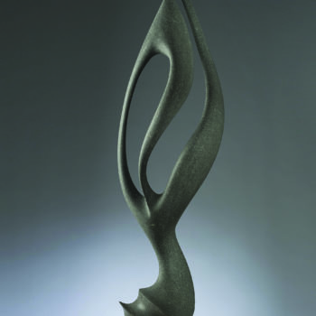 Sculpture titled "Germoglio" by Puddu Gianfranco, Original Artwork, Stone