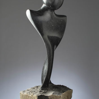 Escultura titulada "Passos" por Puddu Gianfranco, Obra de arte original, Piedra