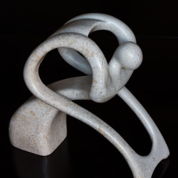 Escultura titulada "carico" por Puddu Gianfranco, Obra de arte original, Piedra