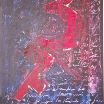 Pintura intitulada "37" por Odile Gidon, Obras de arte originais
