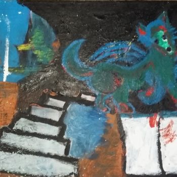 Pittura intitolato "Rhythm Of Life" da Lobo Branco, Opera d'arte originale, Acrilico