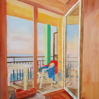 Peinture intitulée "Cayeux-sur-mer" par Gifi_art1, Œuvre d'art originale, Acrylique
