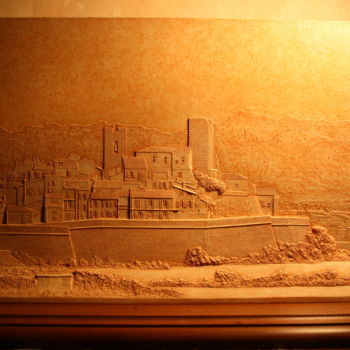 雕塑 标题为“Remparts d' Antibes” 由Gilbert Guebey, 原创艺术品, 石膏