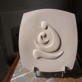 雕塑 标题为“Tendresse” 由Gilbert Guebey, 原创艺术品, 石膏
