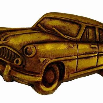 Sculpture titled "SIMCA Versailles" by Gilbert Liblin, Original Artwork, Metals