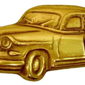 Sculpture titled "PANHARD   PL 17" by Gilbert Liblin, Original Artwork, Metals