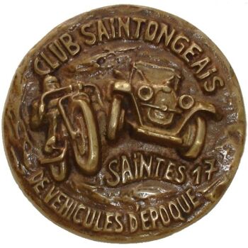 Sculpture titled "Club Saintongeais d…" by Gilbert Liblin, Original Artwork, Bronze
