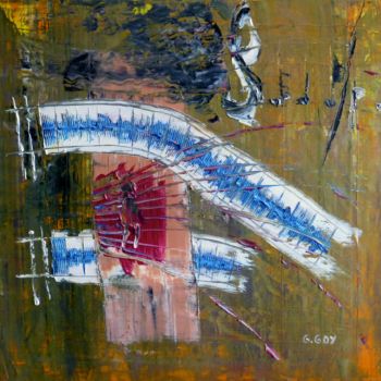 Painting titled "405-audio-city-500x…" by Gilbert Goy, Original Artwork, Oil