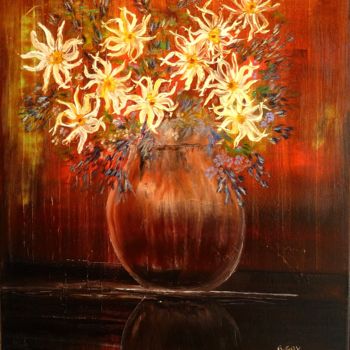 Painting titled "467-margarita-550x4…" by Gilbert Goy, Original Artwork, Oil