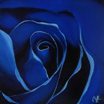 Painting titled "Azul" by Diego Angel Gil Del Reino, Original Artwork