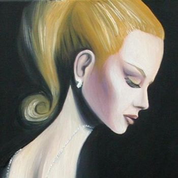 Pintura titulada "Nicole" por Marta Gillner, Obra de arte original, Otro
