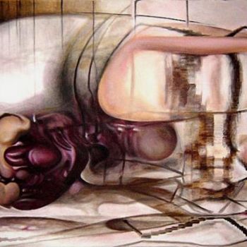 Peinture intitulée "incarnation disjoin…" par Gil Angelo Gazzoli, Œuvre d'art originale