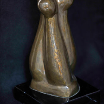 Skulptur mit dem Titel "Triptyque 2" von Gilles De La Buharaye, Original-Kunstwerk