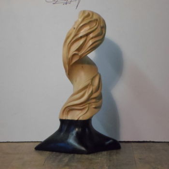 雕塑 标题为“Porte spiralée de l…” 由Gilles Deygout, 原创艺术品