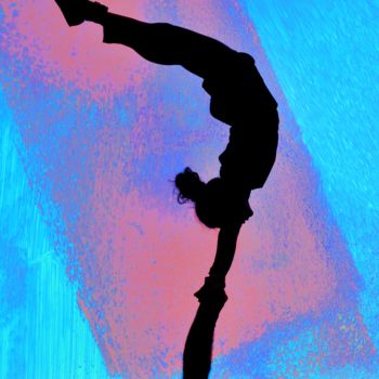 Digital Arts titled "Acrobats" by Gilles Larbi, Original Artwork, Photo Montage