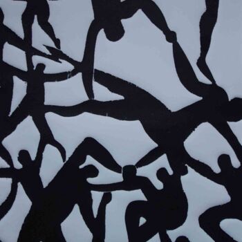 Отпечатки и Гравюры под названием "danse 1" - Gilles Nickelsen, Подлинное произведение искусства, гравюра