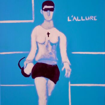 Peinture intitulée "L'ALLURE" par Gilles Piquereau, Œuvre d'art originale, Huile