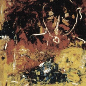 Pittura intitolato "Sans titre (2)" da Gilles Bizien, Opera d'arte originale