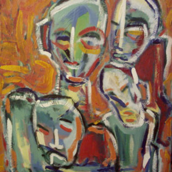 제목이 "Quatre figures"인 미술작품 Gilles Bizien로, 원작