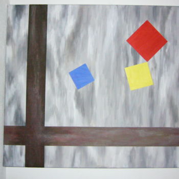 Peinture intitulée "Trio" par Gilles Jouffroy, Œuvre d'art originale, Huile
