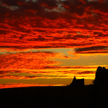 Фотография под названием "Monument Valley" - Gilles Mével, Подлинное произведение искусства, Не манипулируемая фотография Ус…