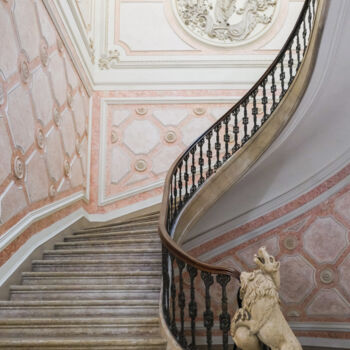 Fotografia intitolato "palace stair" da Gilliard Bressan, Opera d'arte originale, Fotografia digitale
