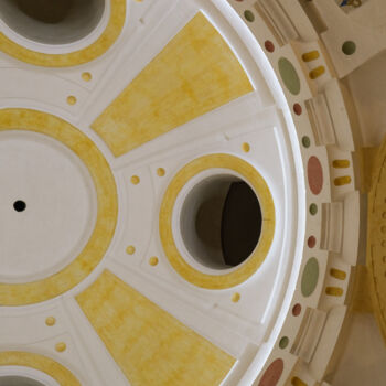 Fotografia intitolato "ROUND ceiling" da Gilliard Bressan, Opera d'arte originale, Fotografia digitale