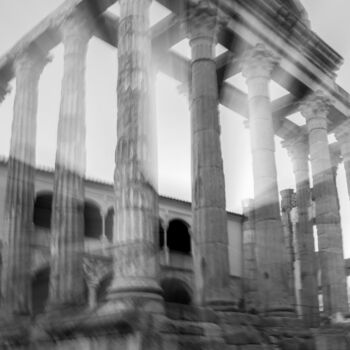 Photography titled "roman temple" by Gilliard Bressan, Original Artwork, Digital Photography