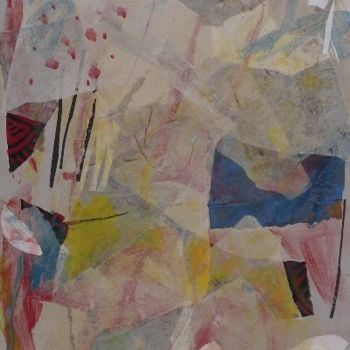 Painting titled "Collage 6.2010" by Gimalac, Original Artwork, Oil