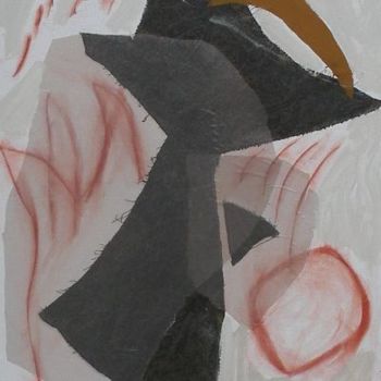 Peinture intitulée "Collage 6.2011" par Gimalac, Œuvre d'art originale, Huile