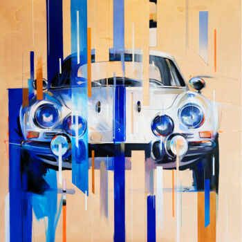 Pintura titulada "Collection Alpine 1…" por Gio Manetta, Obra de arte original, Acrílico