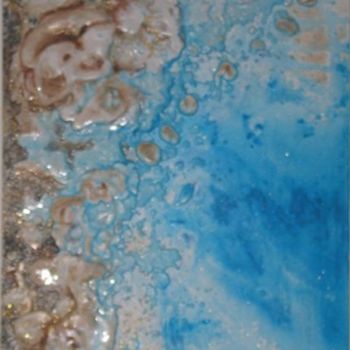 Pittura intitolato "spuma di mare" da Gioia Concetta, Opera d'arte originale, Olio