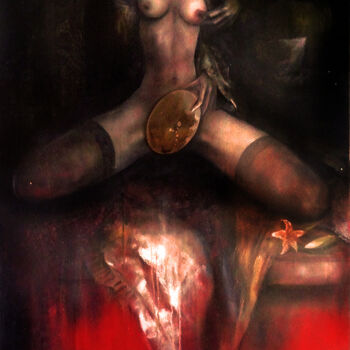 Pittura intitolato "SEX" da Giorgi Kobiashvili (KOBI), Opera d'arte originale, Acrilico
