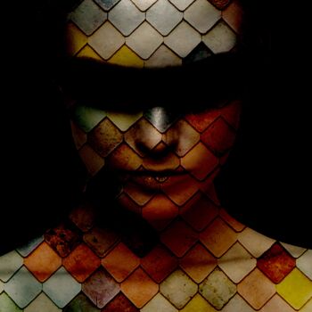 Fotografia zatytułowany „harlequin” autorstwa Giorgio Di Fini, Oryginalna praca, Fotografia cyfrowa