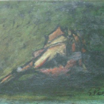 Painting titled "Conchiglia" by Giorgio Penzo, Original Artwork