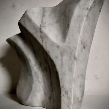 Sculpture titled "LE 3 PIEVI" by Giorgio Romegialli (GA), Original Artwork, Stone