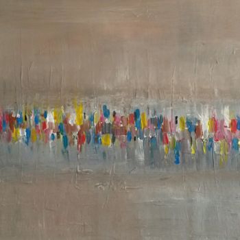 Painting titled "People" by Giorgio Storchi, Original Artwork, Acrylic