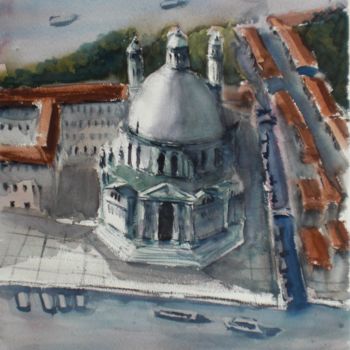 Peinture intitulée "Venice 55" par Giorgio Gosti, Œuvre d'art originale, Aquarelle