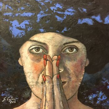 Pintura titulada "Grazie perché" por Giosi Costan, Obra de arte original, Oleo
