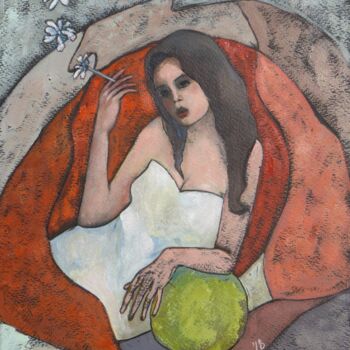 Pittura intitolato "Primavera" da Giosi Costan, Opera d'arte originale, Olio