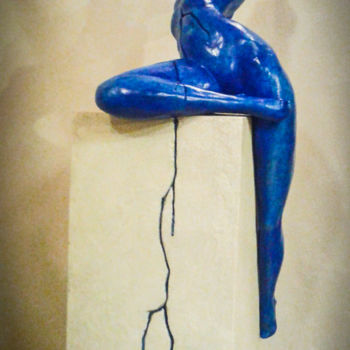 Sculpture titled ""Jusqu'à toucher to…" by M.C Day, Original Artwork, Terra cotta