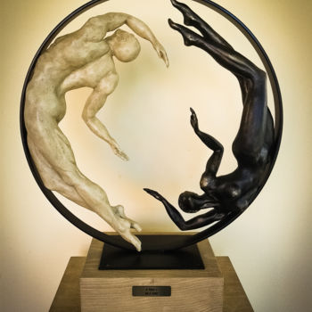Sculpture titled "" TAO"" by M.C Day, Original Artwork, Terra cotta