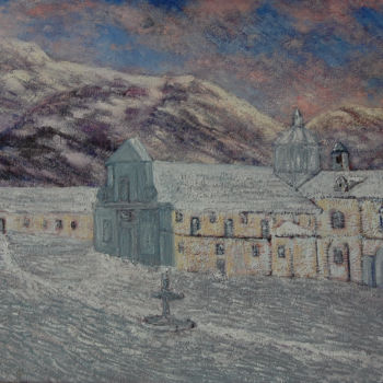 Painting titled "Il Santuario di ORO…" by Giovanni Boggio, Original Artwork