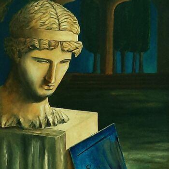 Malarstwo zatytułowany „Il ritorno di Satur…” autorstwa Giovanni Greco, Oryginalna praca, Olej