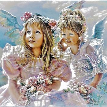 Photography titled "angels-2-fillettes-…" by Giovanni Rizzo, Original Artwork