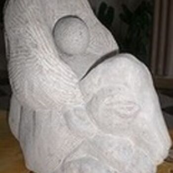 Sculpture intitulée "fecondation" par Giovanni Giambra, Œuvre d'art originale