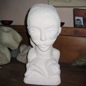 雕塑 标题为“sage .2” 由Giovanni Giambra, 原创艺术品, 石