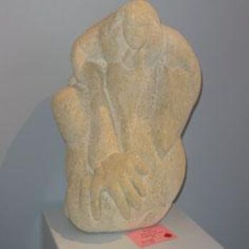 Скульптура под названием "Dream" - Giovanni Giambra, Подлинное произведение искусства, Камень