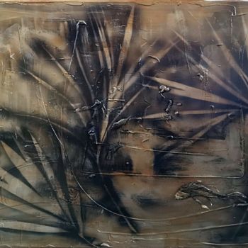 Painting titled "Among the rushes in…" by Giovannino Montanari, Original Artwork